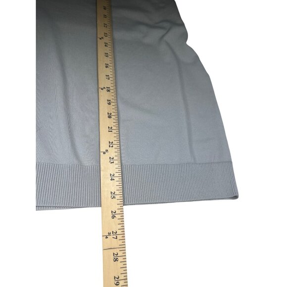 Ted Baker Mens Grey LS Saddle Shoulder Crew Neck Sweater Size 2 - Picture 7 of 12